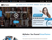 Tablet Screenshot of mytasker.com
